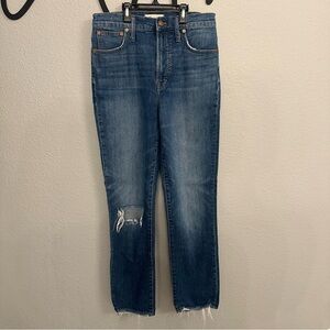 Madewell the perfect vintage crop jean 27